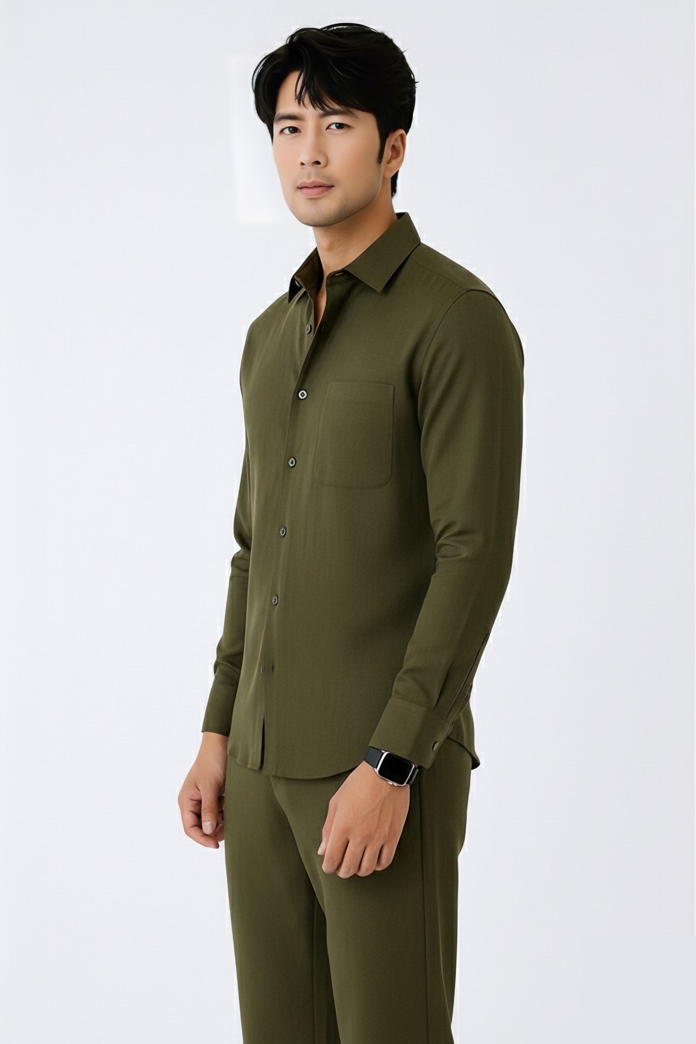 Refined Top & Bottom Set Of Linen, Luxury And Style