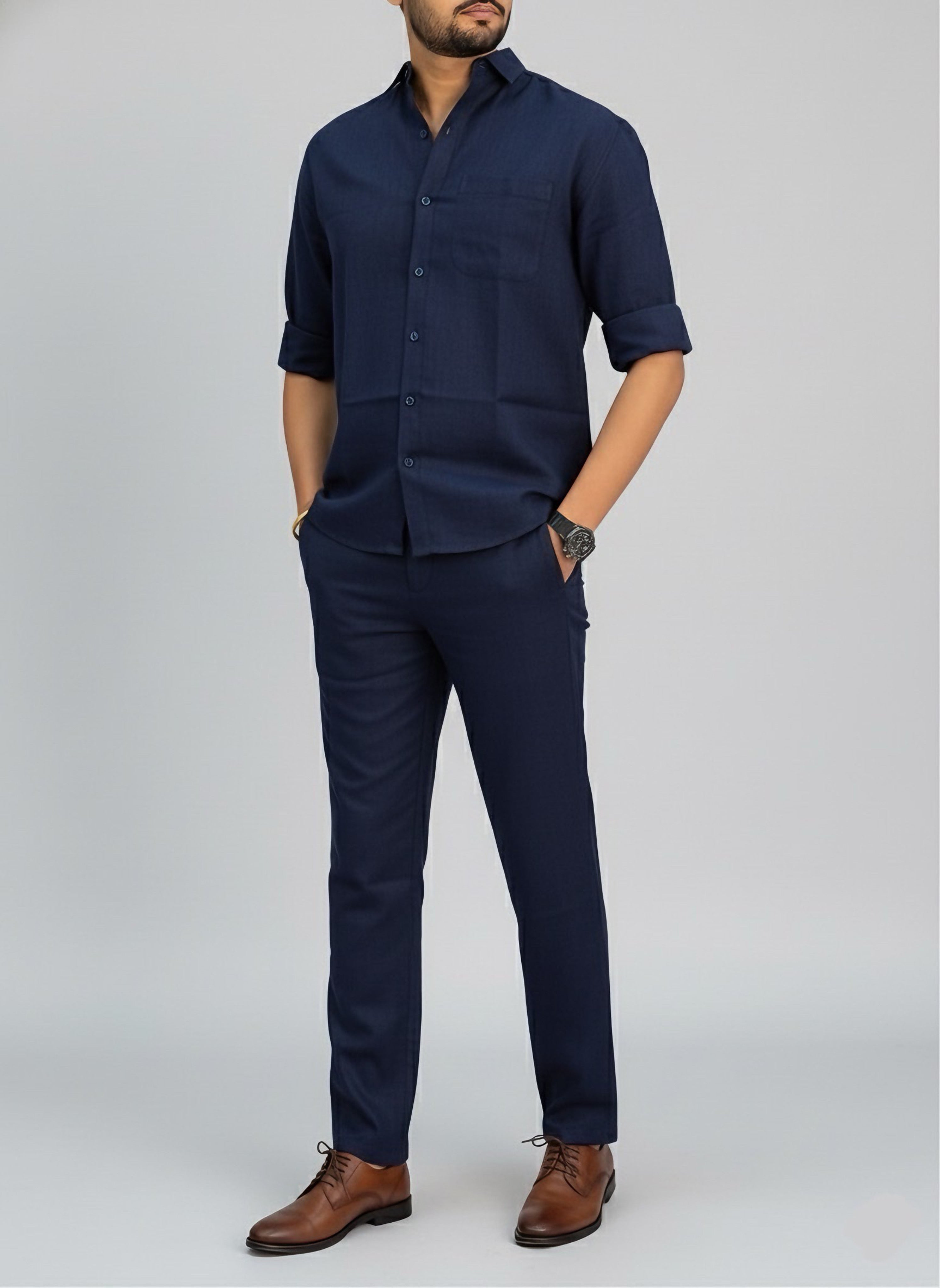 Luxe Top & Bottom Set Of Linen, Luxury And Style