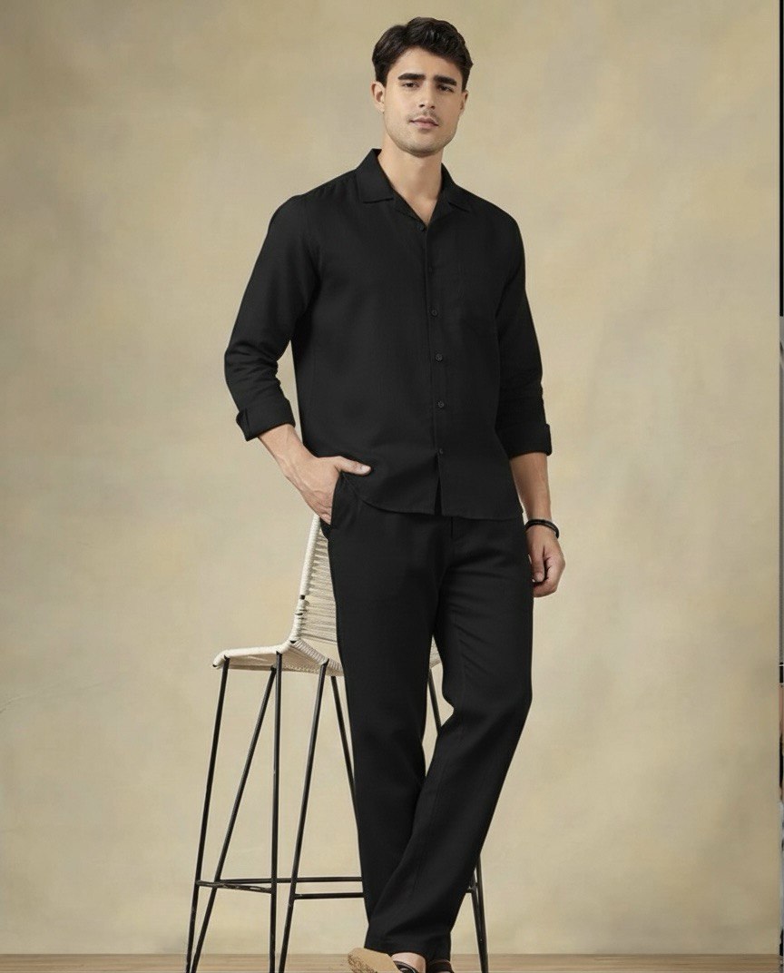 Supreme Linen Top & Bottom Set