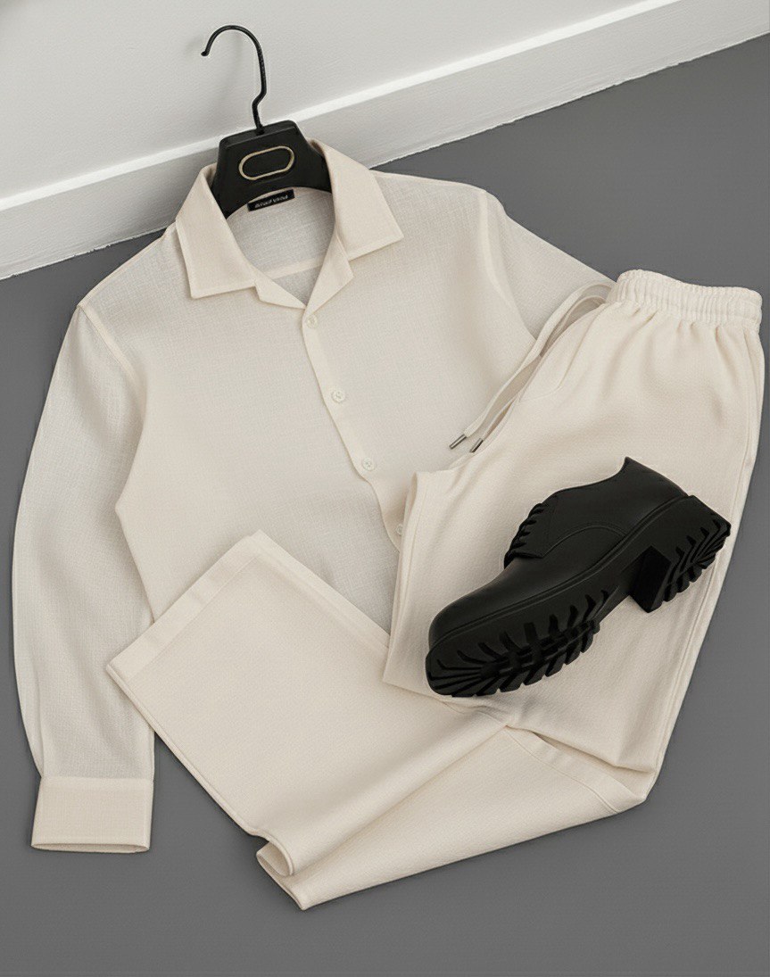 Heritage Linen Top & Bottom Set