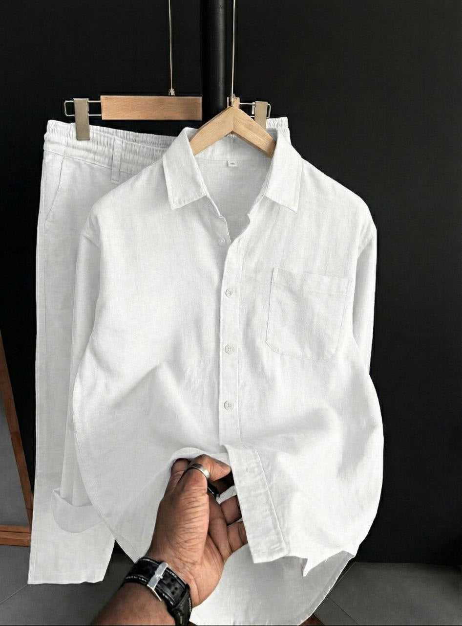 Royal Linen Top & Bottom Set