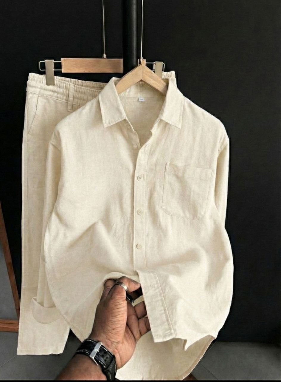 Royal Linen Top & Bottom Set